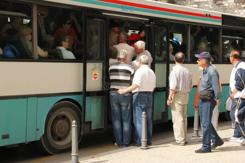 Mini Coach — Boarding door