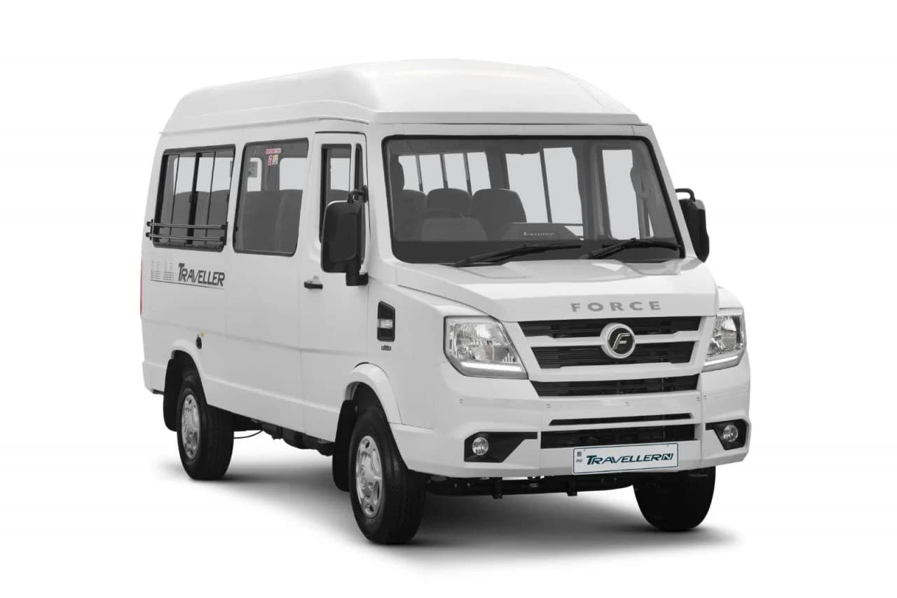 Tempo Traveller — Exterior front