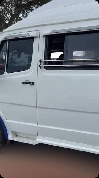 Tempo Traveller — Boarding step